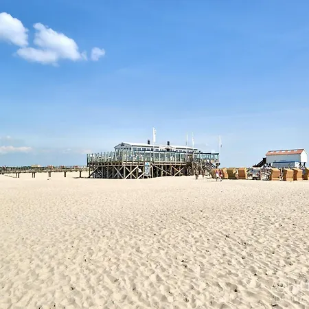 In St Peter-ording, Cleaning Included דירה Böhl